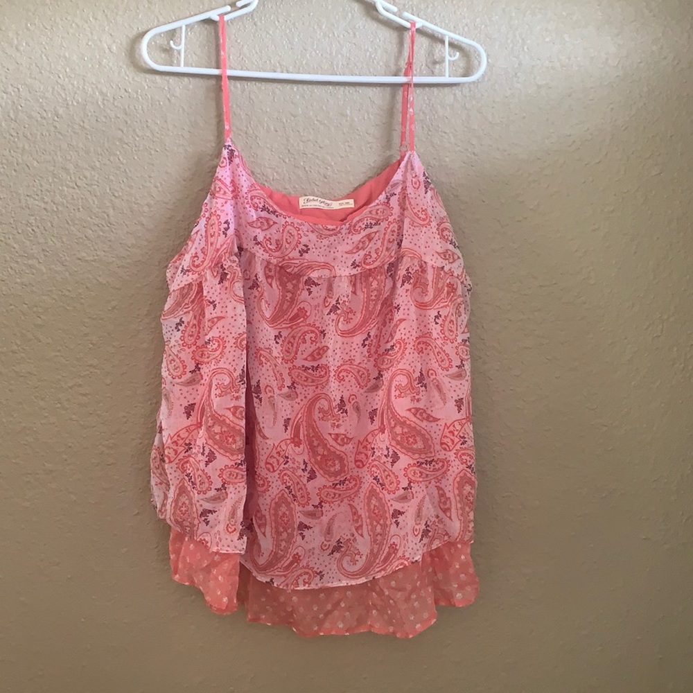 Chiffon cami tank top